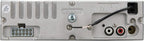 XDM280BT Single-DIN in-Dash CD Receiver with Bluetooth, Blue, 2.07x2.37x5.18 inches