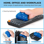 Universal Cleaning Gel for Office Electronic Products Keyboard Cleaner Dust Cleaning Gel for Car Interior Cleanings,Car Putty Reusable Slime goo, Magic Cleaning Putty for Vehicle Vents