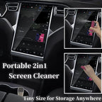 3 Pcs Car Screen Cleaner Accessories, Electronic Touch Screens Cleaning Kit for LCD Display TV Laptop Computer Tablet PC Flat Screens, Works with iPhone iPad MacBook Pro - Hot Cute Pink