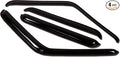 WV-707 Outside Mount Window Visor Deflector Rain Guard Dark Smoke 4-pc Set, Compatible with 2013-2016 Lexus GS350 GS450h GS200t GS F