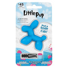 Little Pup 96613 Blue Raspberry Slushy Scent Car Air Freshener Clip Provides Long-Lasting Freshness in a Compact Design, Fights Odors for up to 45 Days, Cute Car Odor Eliminator, Non-Toxic, Pack of 1