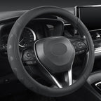 Car Steering Wheel Cover for Toyota RAV4,Camry,Highlander,Corolla,Prius,Tacoma,Standard Size - Black