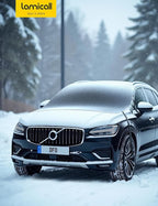 Windshield Cover for Ice and Snow - [ Magnetic Fit][ 1S Snow Removal][ Ultra Waterproof] Heavy Duty 800D Oxford Fabric, 4X Stable, Winter Car Gifts Accessories for Most Cars, SUV (62"x48")