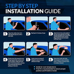 WV-679 Outside Mount Window Visor Deflector Rain Guard Dark Smoke 4-pc Set, Compatible with 2013-2015 BMW X1