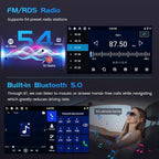 4+64G Radio for Mitsubishi Lancer 2007-2012 Android 15 Stereo | 10.1" Incell Touchscreen, Wireless CarPlay/Android Auto, GPS, Bluetooth, EQ, 15UI, Free Backup Camera