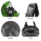 2 Pack Car Trash Bags Car Trash Can Washable Eco-Friendly Seat Back Hanging Car Trash Bag Car Garbage Bag for Car,Travelling,Outdoor