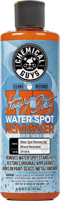 Heavy Duty Water Spot Remover Gel for Paint, Glass, and Metal - Mineral and Water Spot Remover for Cars, Trucks, Motorcycles, RVs & More - 16 oz