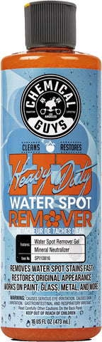 Heavy Duty Water Spot Remover Gel for Paint, Glass, and Metal - Mineral and Water Spot Remover for Cars, Trucks, Motorcycles, RVs & More - 16 oz