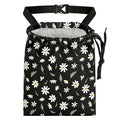 Daisy Flower Car Trash Bag - Waterproof Car Trash Bag Hanging Leakproof Car Garbage Bag - Washable Reusable Trash Bag for Car Interior Hanging Organizer Storage Vehicle Travelling Camping