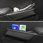 Door Handle Storage Organizer Compatible with 2021-2026 Ford Bronco, Front Door Grab Handle Pockets Box Insert Tray Interior Accessories
