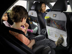 Seat Back Protector - Kick Mat and Organizer for the Back of Your Seat - Cocoa