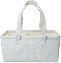 Mr. Pen- Baby Diaper Caddy Organizer, Patterned Gray | Nursery Storage Bin and Car Organizer for Diapers and Baby Wipes