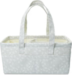 Mr. Pen- Baby Diaper Caddy Organizer, Patterned Gray | Nursery Storage Bin and Car Organizer for Diapers and Baby Wipes