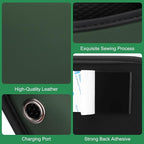 Universal Car Pocket Organizer - PU Leather Pouch for Seat, Door, Window, Console - Holder for Cards, Trash, Cell Phone, Sunglasses
