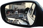 x Blind Spot Mirror, 5'' Framed Rhombus HD Glass Convex Adjustable Wide Angle Rear View Mirror,Universal For Car SUVs Truck Motorcycle (2pcs)