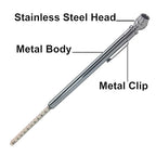 20-120 Psi Car Tire Pressure Gauge Pack of 5. Heavy Duty Tire Pressure Gauge for Car, Bike, Truck, Golf Cart, Semi, 18 Wheeler.