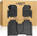 Floor Mats for Chevrolet Chevy Silverado EV 2024-2026 (Fit Without Multi-Flex Midgate, Not Fit with Multi-Flex Midgate), All Weather TPE Custom Fit Floor Mats for Cars