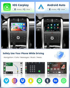 [DSP] 4+64G Android 15 Car Radio for Ford Edge 2011 2012 2013 2014, 9" Incell Touchscreen Car Stereo Wireless CarPlay Android Auto, 5GHz WiFi, Bluetooth 5.0, EQ, GPS, 1280 * 720, Backup Camera, SWC