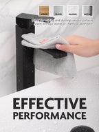 Microfiber Cleaning Cloth Roll -60 Pack, Tear Away Microfiber Towels, 12" x 12", Reusable, Washable, Scratch Free, Ultra Absorbent for All-Around Cleaning Supplies (Grey & DimGrey)
