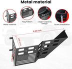 Metal Rear Door Pocket Storage Box for Jeep Wrangler JK JKU 2018 2017 2016 2015 2014 2013-2007 2/4 Door Accessories, Door Organizer Molle Panels, Flag, 2PCS
