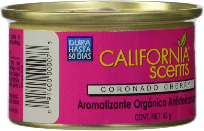 Spillproof Organic Air Fresheners, Coronado Cherry, 1.5 Ounce Cannister