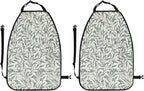 William Morris Willow Bough Sage Car Seat Back Kick Protectors Kick Mats With Storage Pockets For Vehicles To Protect From Dirt Mud Scratches 2 Pack