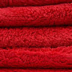 Happy Ending Edgeless Microfiber Towels 16 x 16 Inch Premium Plush Detailing Cloths for Wax Buffing Polish Sealant Interior and Exterior Car Care 3 Pack