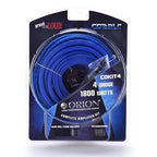 Orion CBA2000.1D Class-D Monoblock Subwoofer Amplifier + COKIT4 4GA Amp Wiring Kit, 2000W Max Car Audio Amp & Install Kit Bundle
