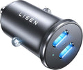 90W USB C Car Charger USB C Fast Charge, 45W PD&QC 3.0 Fast Car Charger for iPhone 17 Pro Max 16 15 Pro, Cigarette Lighter USB Charger Adapter for Samsung S26 S25, Android [Metal&Mini] Sockets