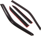 Outside Mount Window Vent Visors Rain Guards Compatible with Honda Passport 1998-2002 | Side Window Wind Deflectors Rain Shields | Smoke Tinted, 4 Pcs Set, DGWV-239