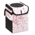 Car Trash Can – Multi-Purpose, Lightweight and Portable with Durable Water-Resistant Coating, No Installation Required, Practical and Ample Capacity, Variety of Colors.Cherry Blossom Pattern
