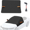 All-Season Magnetic Windshield Cover for Ice and Snow,Foldable Winter Snow Cover for Side Mirror Protection,Waterproof Frost Guard for Car, SUV & Truck,Easy Install & Storage Bag
