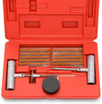 50002L -35 Piece Tire Repair Universal Heavy Duty Tire Repair Kit with Plugs, Fix A Flat Tire Repair Kit, Ideal for Tires on Cars, Trucks, Motorcycles, ATV Roadside Emergency, Tire Plug Kit