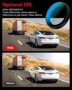 4K+4K Dash Cam Front and Rear, Dual STARVIS Sensor, 5G WiFi-6 (up to 20MB/s) with App, 128G SD Card Included, GPS, Dash Camera for Cars with 24/7 Parking Mode, 3.18 Inch IPS, 170° Wide Angle