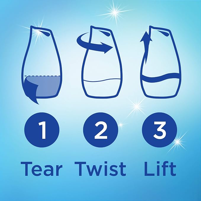 Gel Air Freshener, Pure Breeze, 3 Pack, 4 Count, 12 Total Air Fresheners