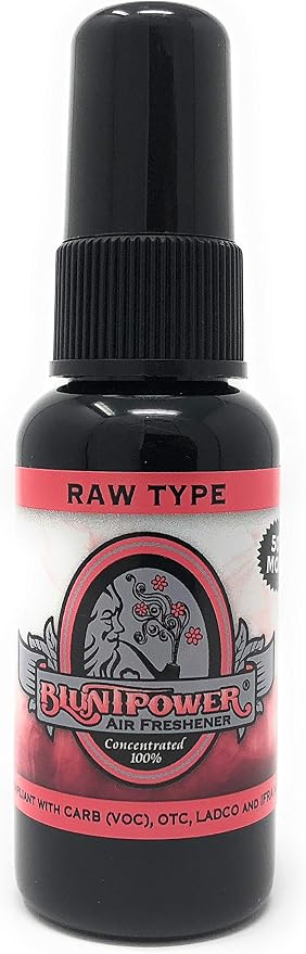 Raw Concentrated Air Freshener for Room and Car - Oil-Based Diffuser Spray Bottle - Long-Lasting Bathroom, Car Freshener & Odor Eliminator (1 Pack)