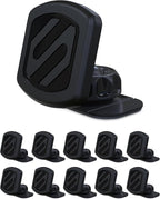MAGDM-10KFLT MagicMount Magnetic Car Phone Mount for Dashboard, 360° Adjustable Magnet Head, Universal Cell Phone Holder for Car Compatible with iPhone Samsung & All Devices (Pack of 10)