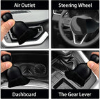 Car Interior Dust Brush, Auto Detailing Brush, Soft Bristles Car Cleaning Brushes, Tool for Air Conditioner Vents, Leather, Computer, Scratch Free, Car Interior Accessories