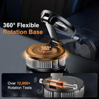 Magnetic Phone Holder for Car, 360° Adjustable Vacuum Car Phone Holder for Magsafe, 80+LBS Suction Phone Mount for Car Dash/Windshield/Screen, Phone Holders for Your Car for iPhone 17 16 15 14 13 12