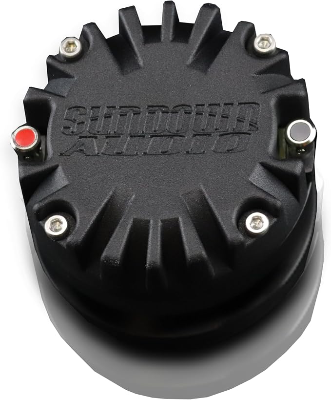 HF-R35 1" High Fidelity 4? Super Bullet Tweeter | 300W RMS / 600W Peak Car Audio Compression Tweeter | 4kHz-20kHz, Premium