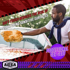 AIDEA Car Wash Mitt Microfiber, 1PK, Car Wash Brush, 7.12' X10.14'' | Scratch Free Lint-Free, Premium Chenille Microfiber Mitt, Regular Size, Orange