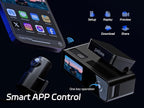 P1 Duo 4K Dash Cam Front and Rear, 64GB SD Card, 4K+1080P Dual Dash Camera for Cars, Wi-Fi & App Control, 1.5’ IPS Display Car Camera, Voice Control, Night Vision, 24H Parking Mode, G-Sensor