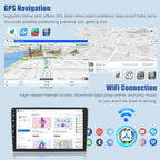 [8Core 6+128GB] Android 15 Car Radio for Kia Sportage 2010-2016 with Wireless Carplay Android Auto, 9 Inch HD Touchscreen Car Stereo with WiFi GPS Bluetooth5.0 FM/RDS 32EQ SWC Backup Camera