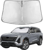 Windshield Sunshade Compatible for Cadillac SRX/Vistiq/Optiq - 2010-2016, 2025, 2026, Sun Visor for Front Windshield & Window Sun Shade Cover, UV Heat Blocker & Protector, Car Accessories