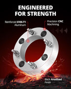 4x137 Wheel Spacers Compatible with EZGO EZ GO Golf Cart Club Car ATV, 1.5 inch Lug Centric Wheel Spacer 4 pcs 4x137 mm with 110 Hub Bore M10x1.25 Stud, Not Hubcentric Silver