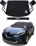 Car Windshield and Side Mirrors Cover for Ice and Snow | All-Weather Protection | PVC Coated Polyester | Fits Cars, SUVs, Small Trucks | Quick Install | Includes Storage Bag | 61" x 41"