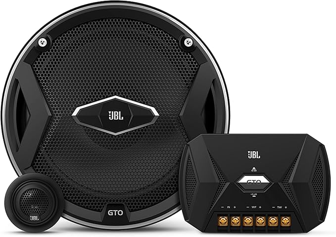 GTO609C 270 Watts 6-1/2" Premium Car Audio Component Stereo Speaker System with Patented Plus One Woofer-Cone Technology