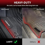 All Weather Floor Mats for Subaru Crosstrek & Impreza 2026 2025 2024 (Non Crosstrek Hybrid), Custom Fit All Season TPE Guard Durable Floor Liners for Subaru Crosstrek & Impreza Car Accessories
