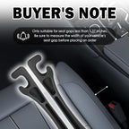 2 Pack Bendable Car Seat Gap Filler Organizer,No Drops Car Seat Gap Plug with Storage Slot Extra Space, Easy Install Universal Cars Gaps Seats Filler Cars Accessories
