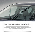 Anti-Fog & Water Repellent Spray: Anti-Fog & Water Repellent Spray for Windshields & Mirrors, Quick Interior & Exterior Car Glass Bundle for Windows, Windshields, Mirrors, Rain-Repellent (3pcs)